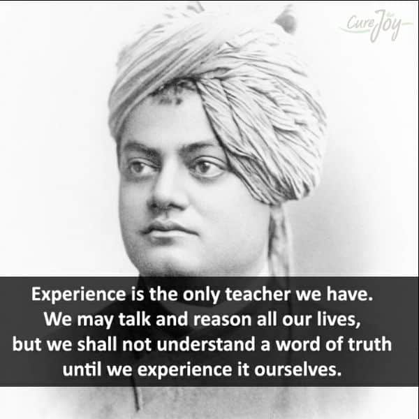 best Swami Vivekananda quotes about experience