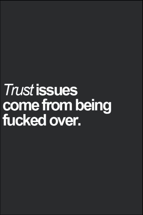 trust issue quotes