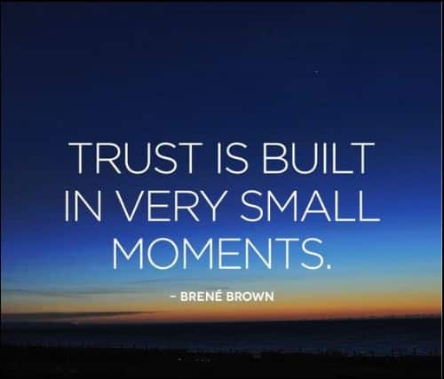 trust quotes with good morning