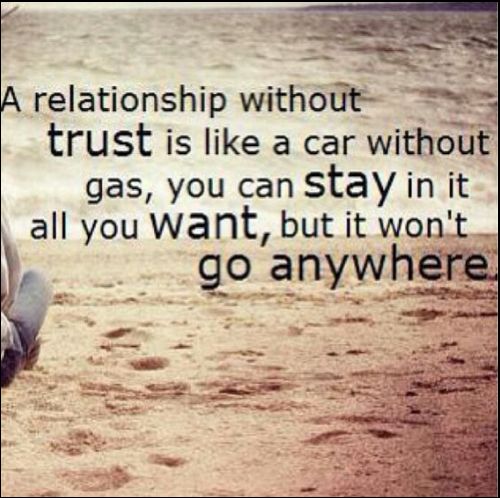 trust quotes with love