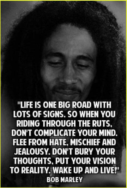 bob marley quotes about life and happiness