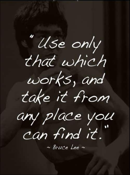 bruce lee water quotes