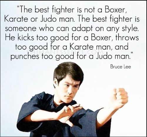 bruce lee quotes on fighting