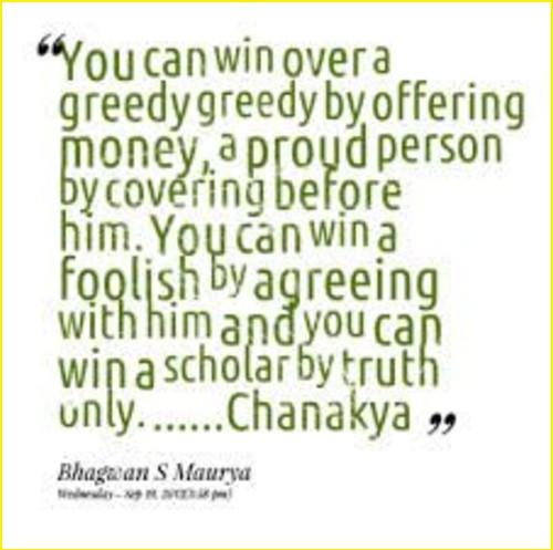 chanakya quotes good morning