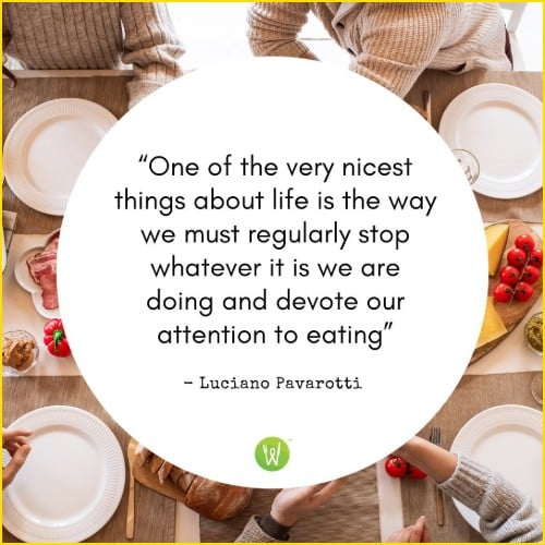 food quotes by authors
