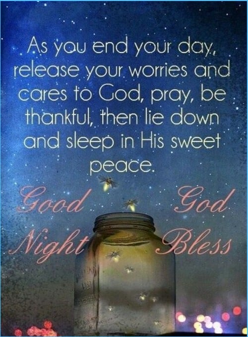 good night god bless quotes