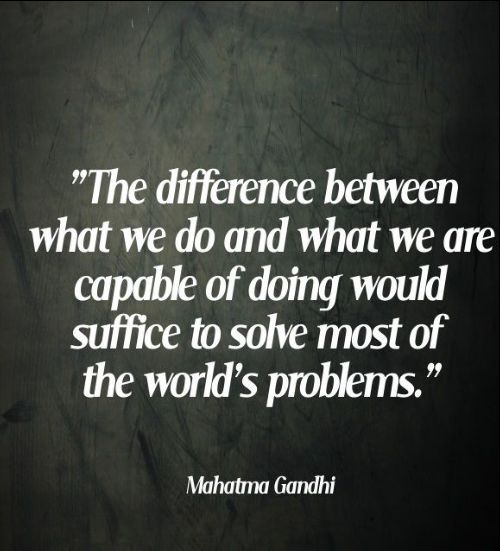 mahatma gandhi quotes about life