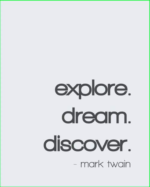 mark twain quotes dream