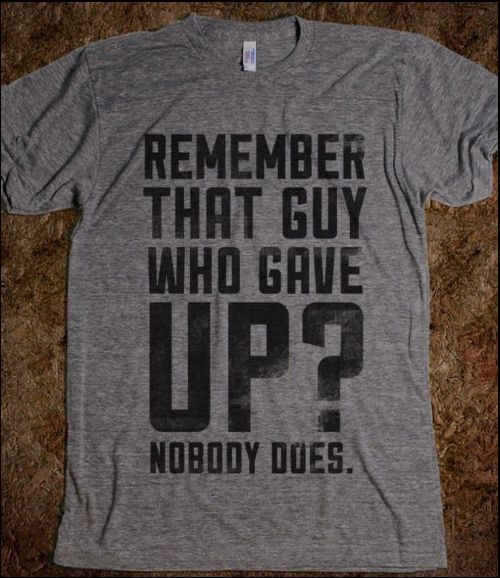 never give up quotes and sayings
