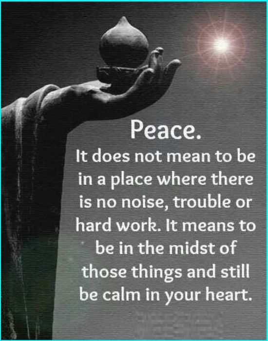 peace quotes and sayings