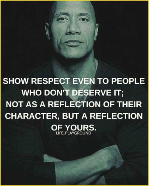 respect quotes disrespect