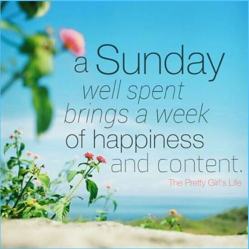 best sunday quotes