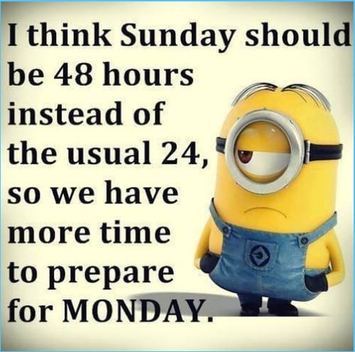 minion Sunday quotes