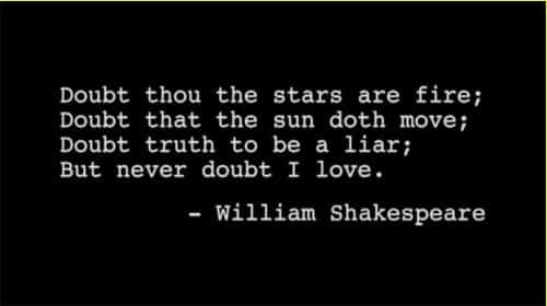 william shakespeare love quotes