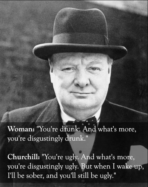 winston churchill quotes about america