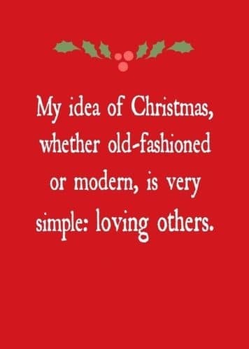 christmas card quote