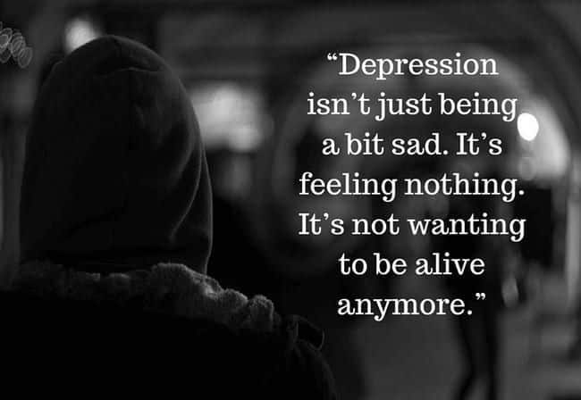 sad depression quotes with images