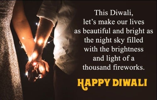 diwali wishes for husband wife
